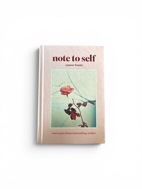 Signed Connor Franta Note to Self Hardcover 📚 | Autographed Edition